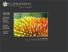 Tablet Screenshot of florigraphy.com